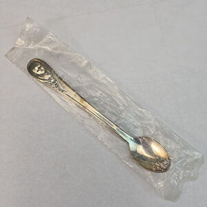 Vintage Winthrop International Silver Gerber Baby Spoon Silver Plate Long Handle